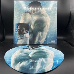 Gallant Neptune LP Special Edition Signed White Blue Vinyl Mint